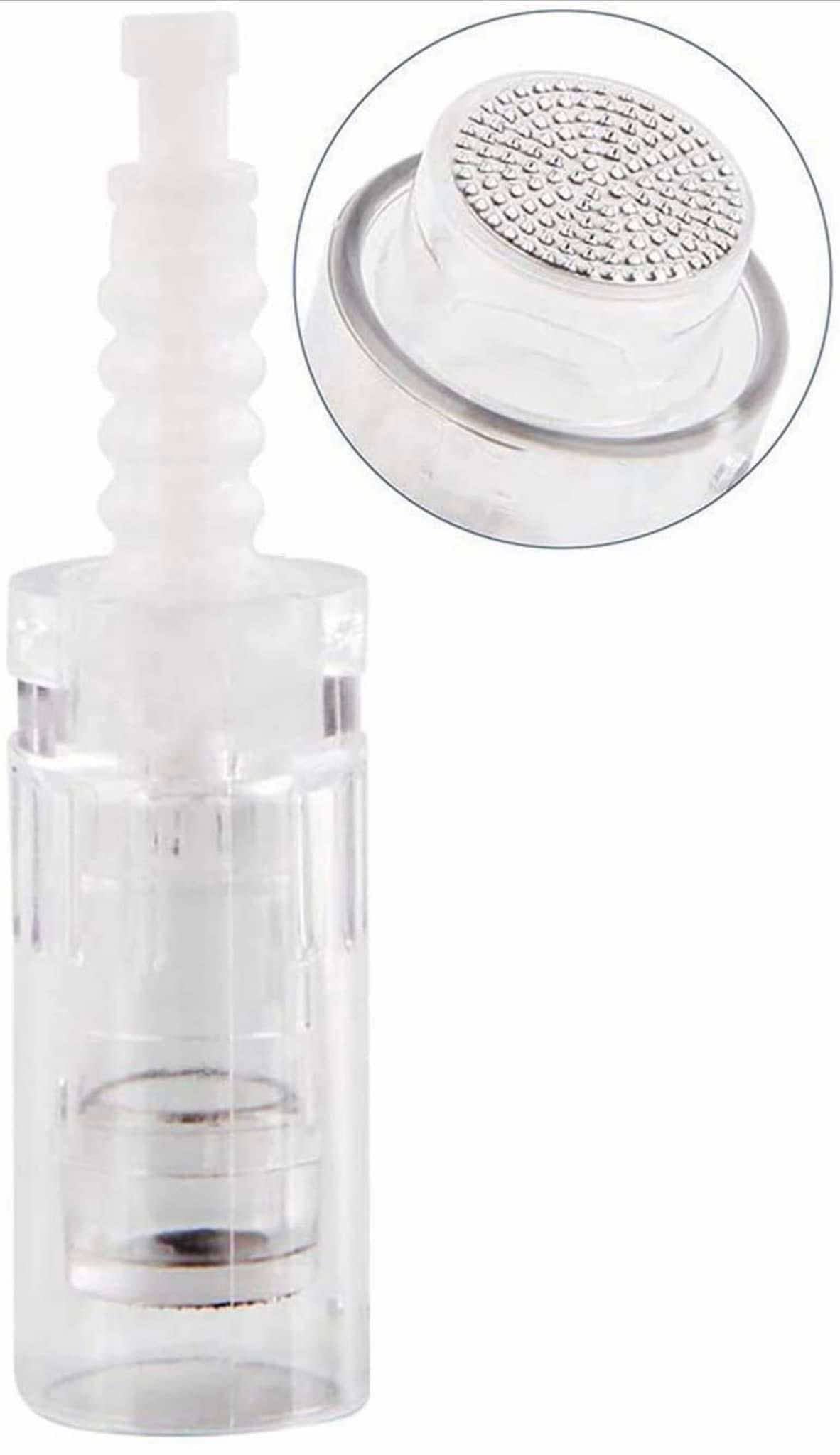 10 PCS. BAYONET SLOT Round Nano Needles Micro-Needling Head Cartridges
