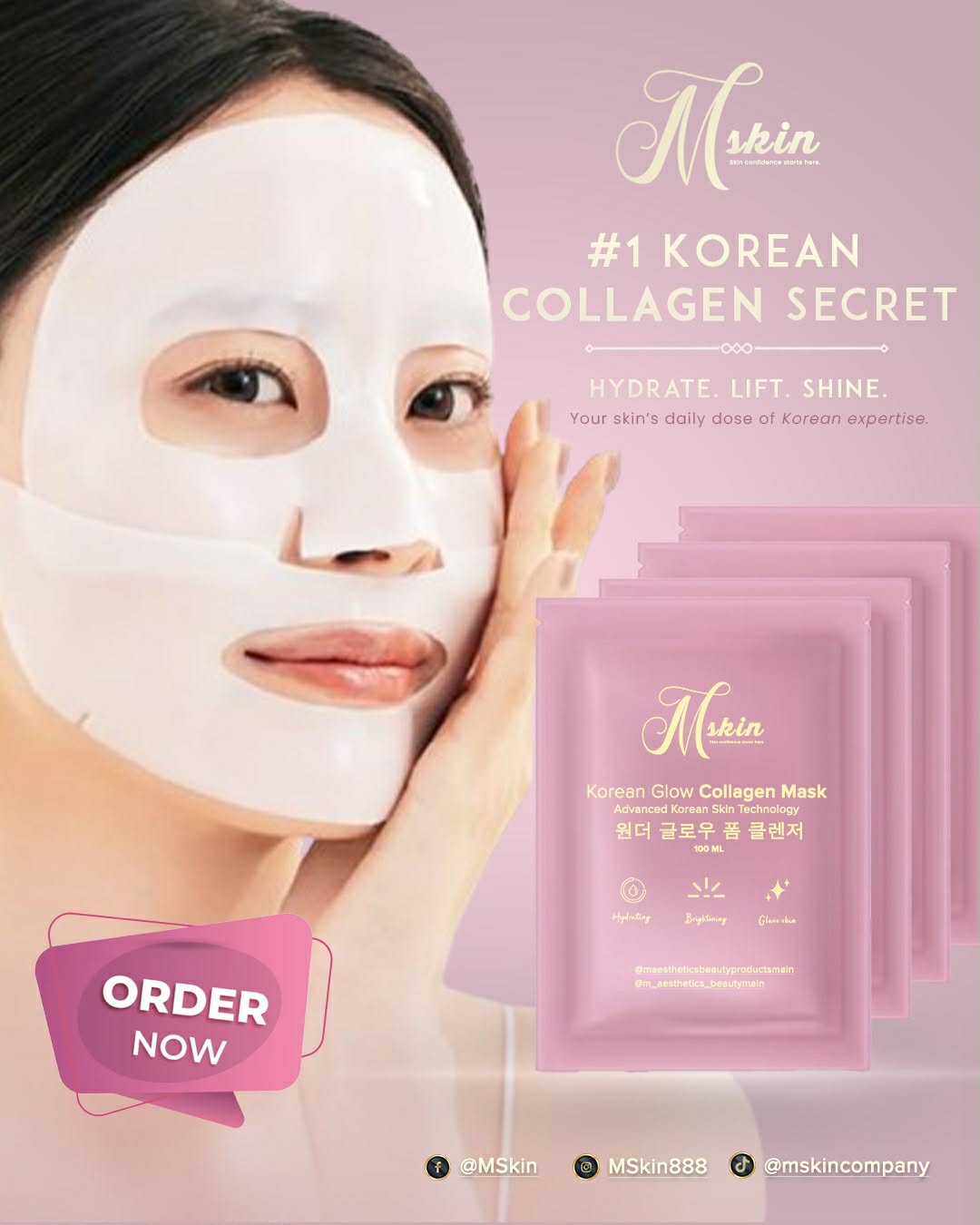KOREAN GLOW COLLAGEN MASK